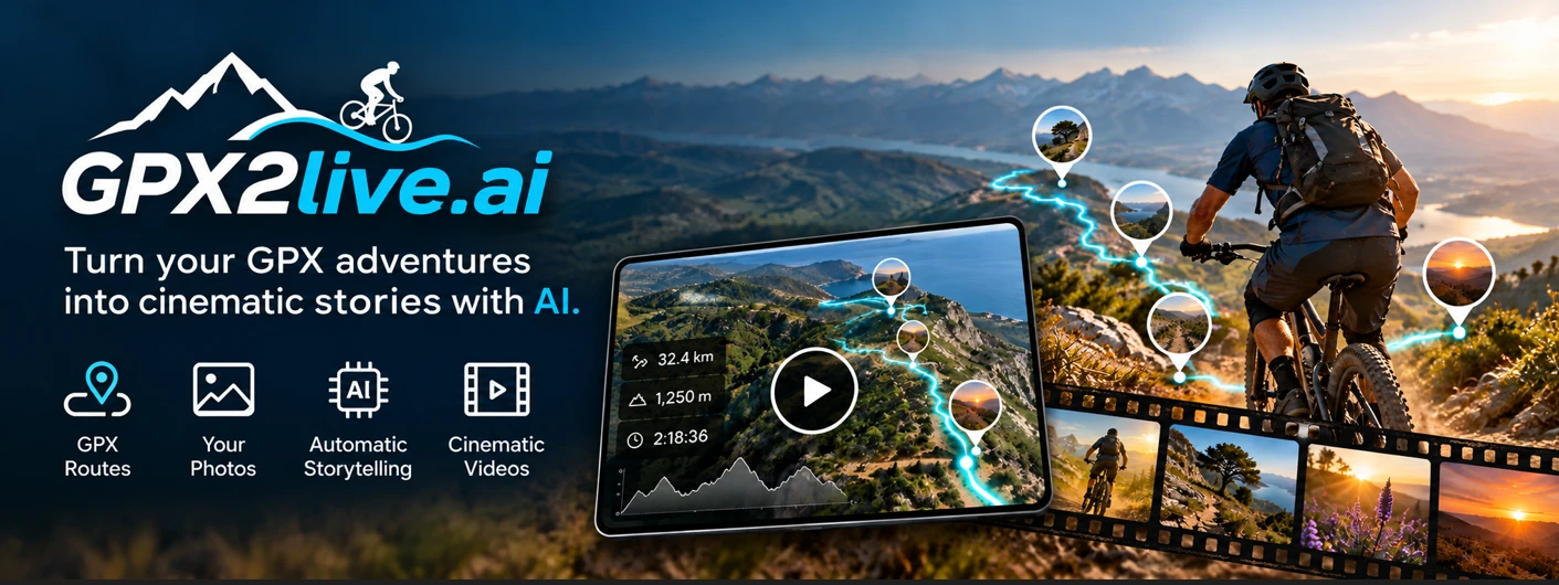 GPX2live.ai — turn your GPX adventures into cinematic stories with AI